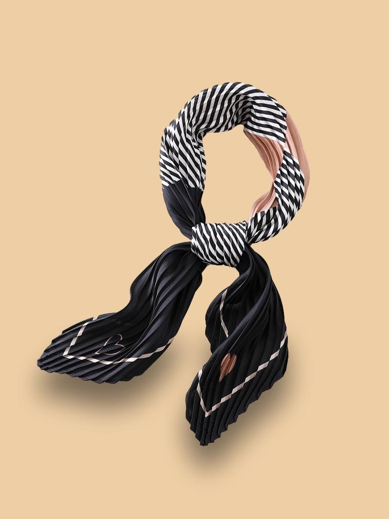 Foulard Carré Plissé